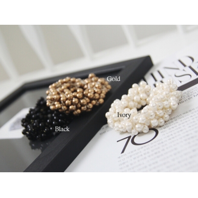 Fashion Pearl Headwear Elastic Hair Bands Hair Elastic Rubber Hair Tie